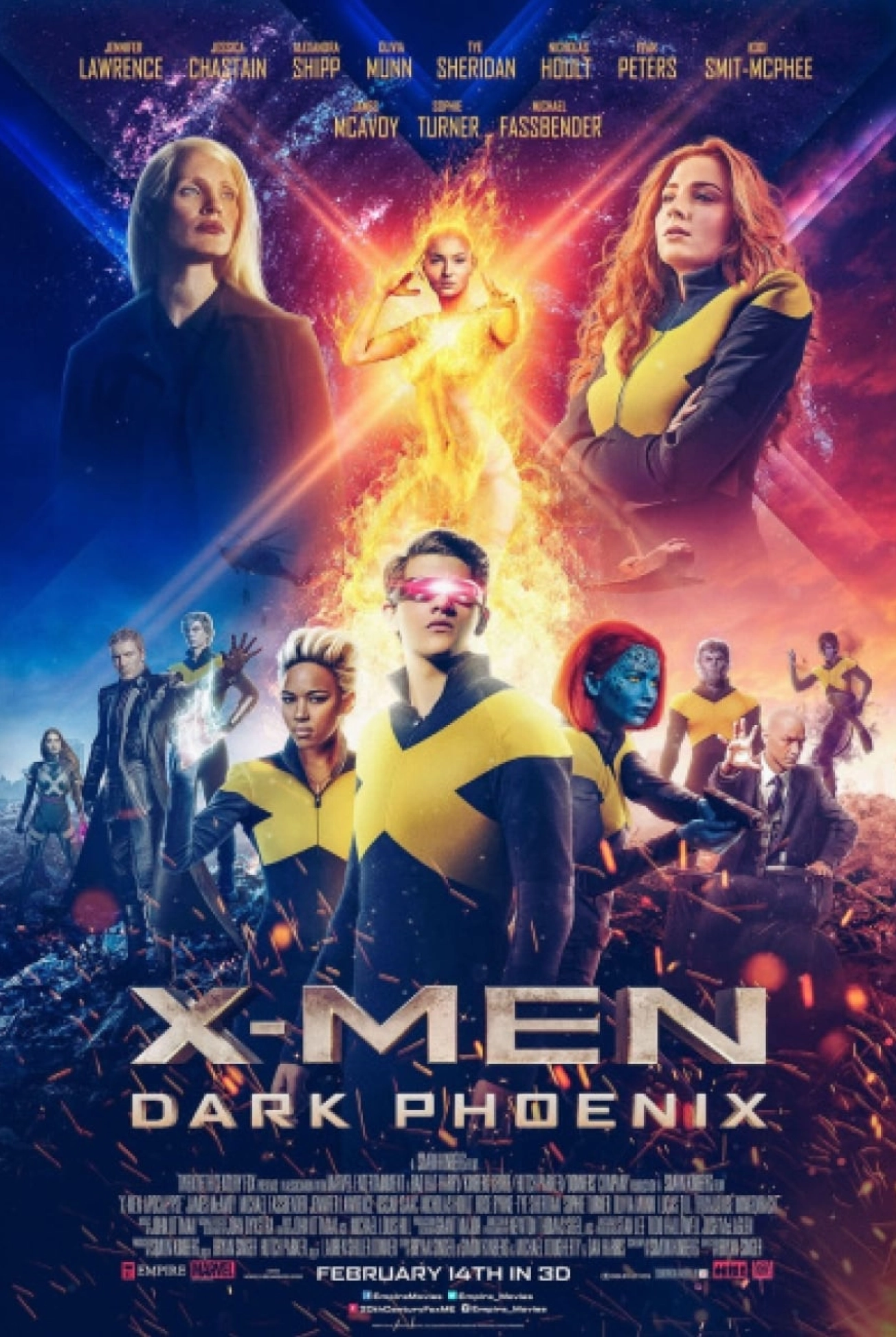 Xmen dark phoenix poster