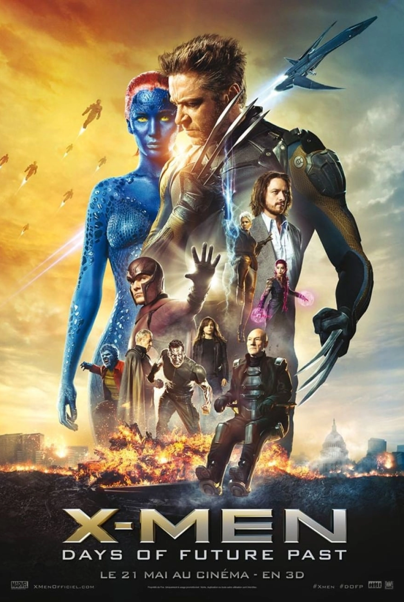 Xmen days of future past poster