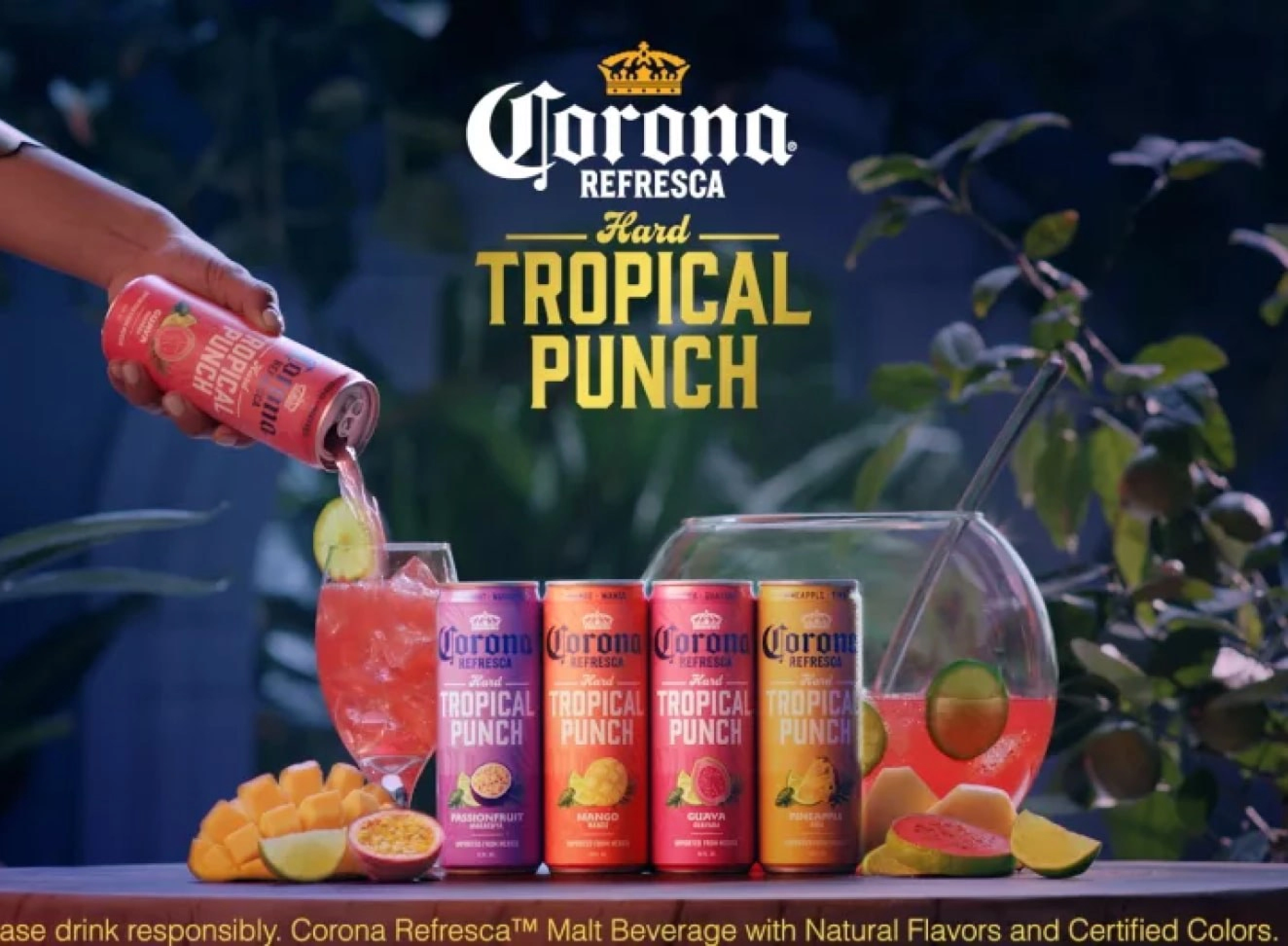 Corona punch poster